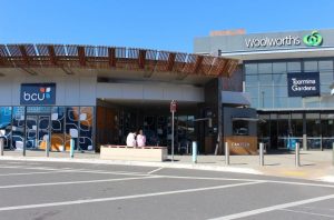 External view of Toormina Gardens Shopping Centre in Coffs Harbour