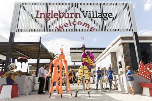 Image of carnival to celebrate Ingleburn Village opening