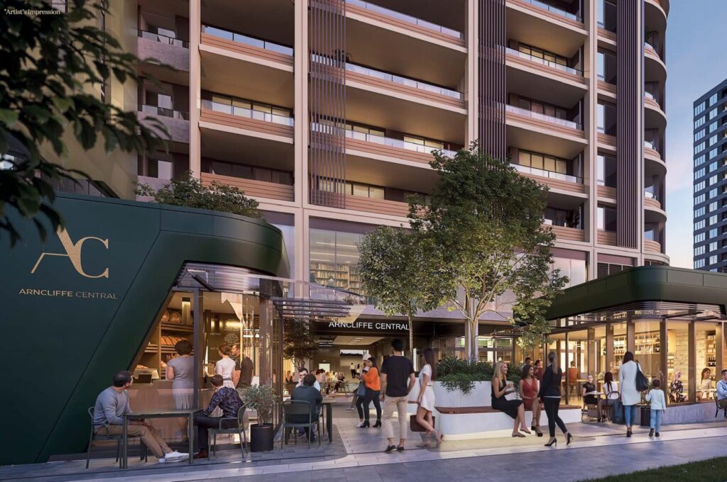 Arncliffe Central Town Centre